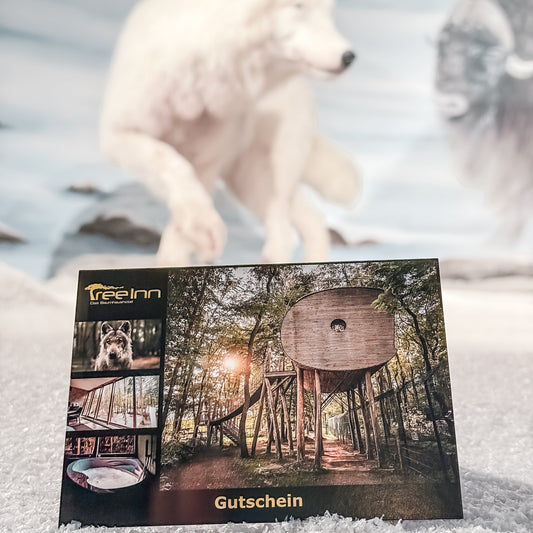 Geschenkgutschein: 2 Nächte im Baumhaushotel "Winter Season"