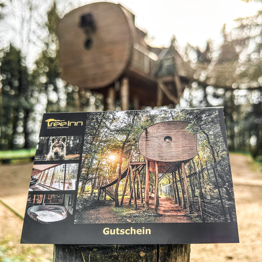 Geschenkgutschein: 1 Nacht im Baumhaushotel "Moonlight Season"